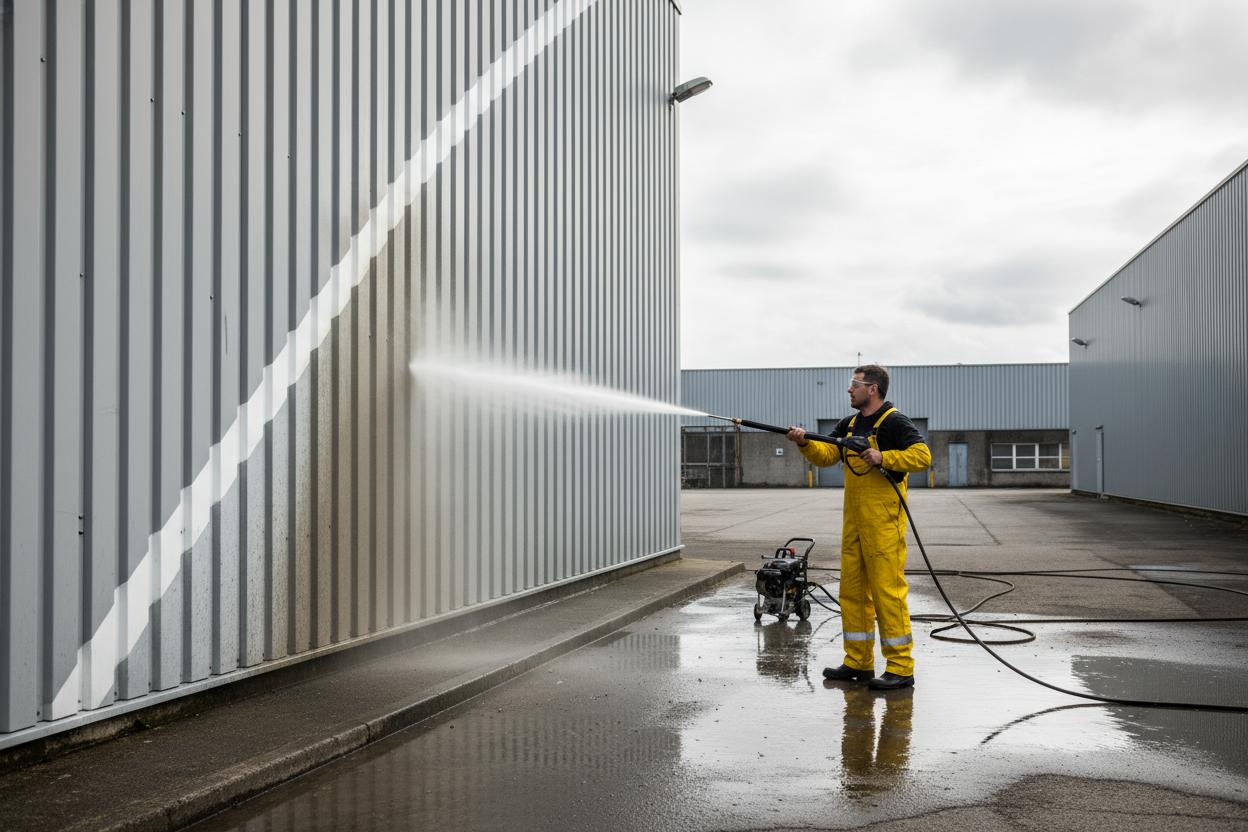 Nettoyage haute pression et bardages à Versailles